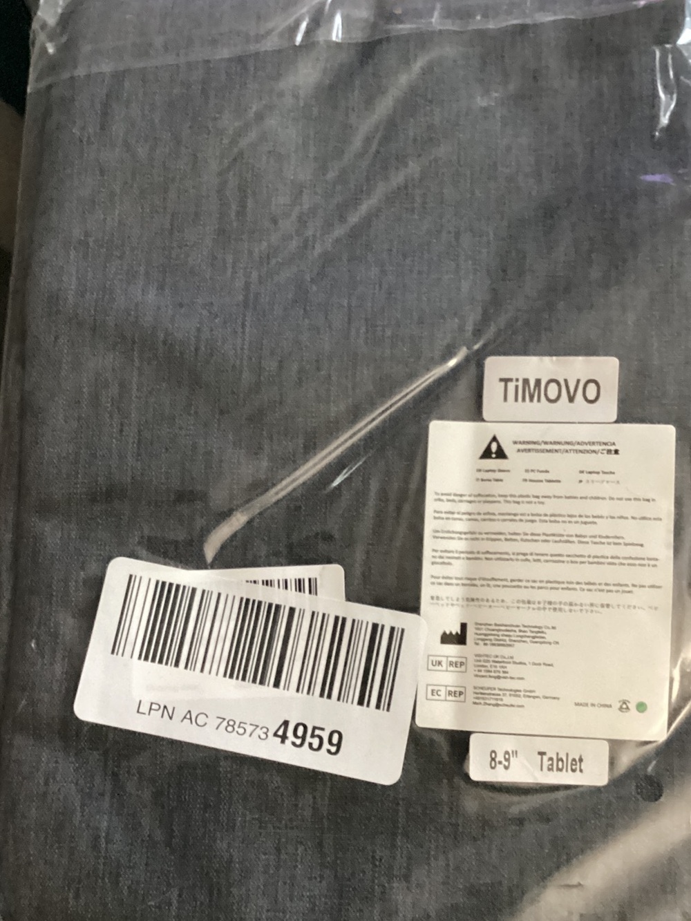 Dark Gray Tablet Case for 8-9" Tablets